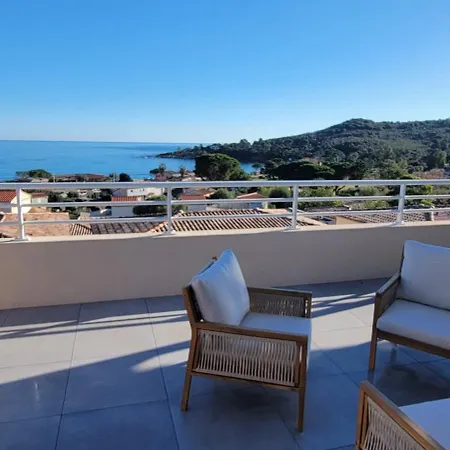Apartment Corse Du Sud Superbe Neuf 2 Pieces Vue Mer, 200m Plage Favone 20135