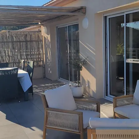 Corse Du Sud Superbe Neuf 2 Pieces Vue Mer, 200m Plage Favone 20135 Apartment Conca